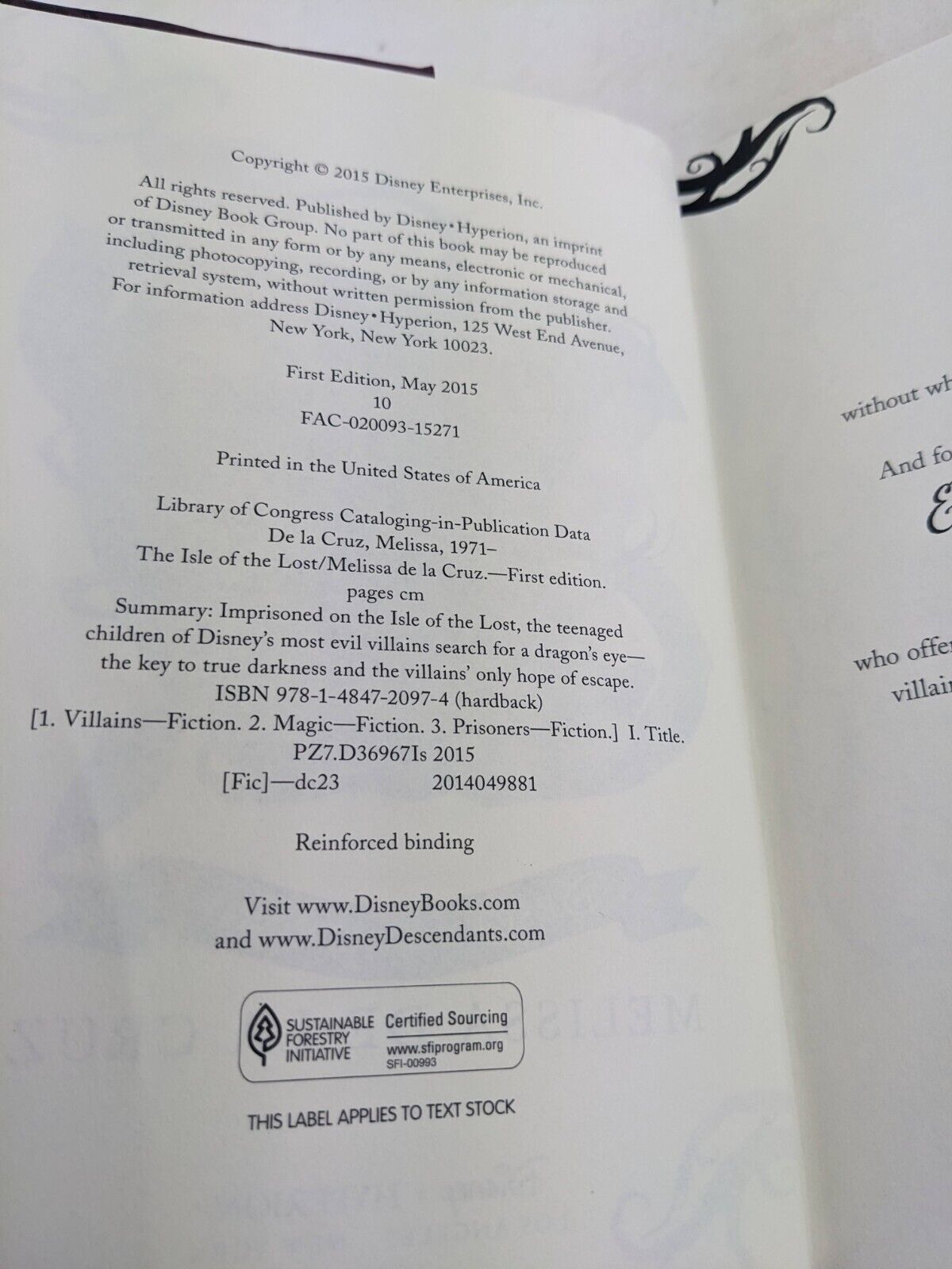 The isle of the lost & the return of the lost by Melissa De La Cruz 2015