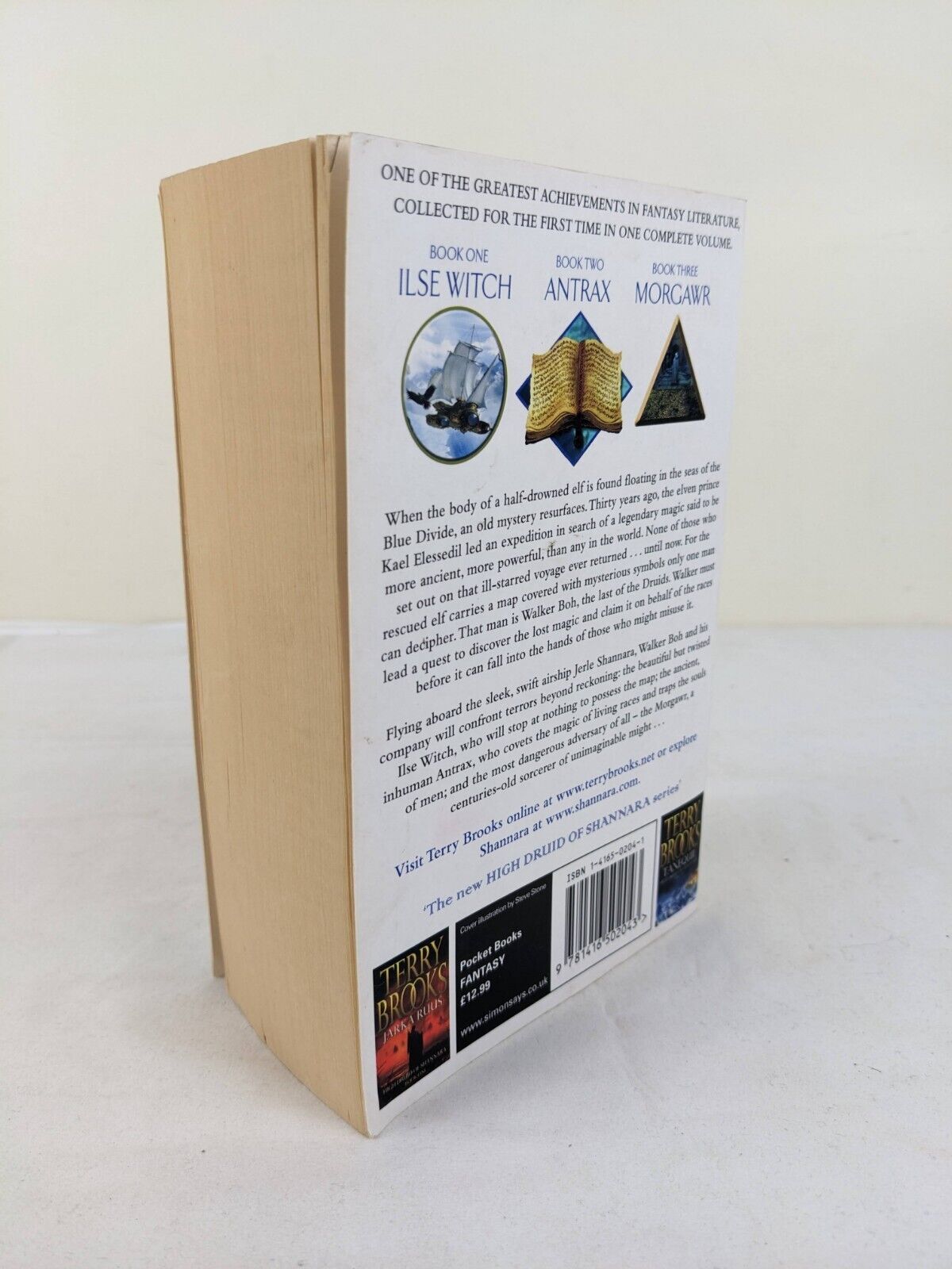 Voyage of the Jerle Shannara Trilogy by Terry Brooks three volumes in one 2004