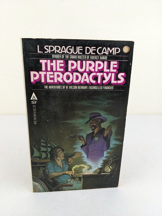 The purple Pterodactyls by L. Sprague De Camp 1980 First Ace Printing