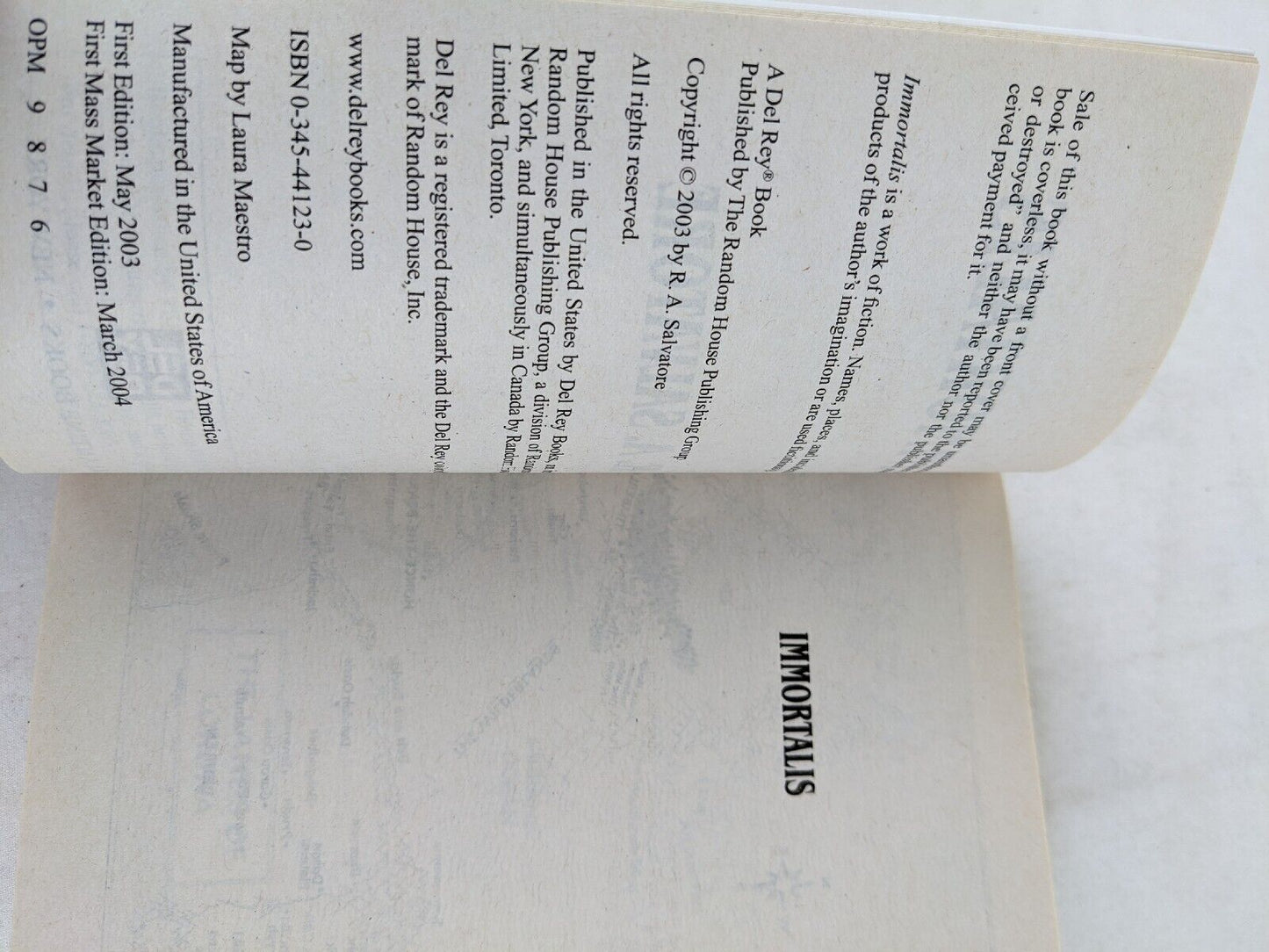 The Second Demonwars Saga By R.A. Salvatore 2001 - mortalis, ascendance etc.