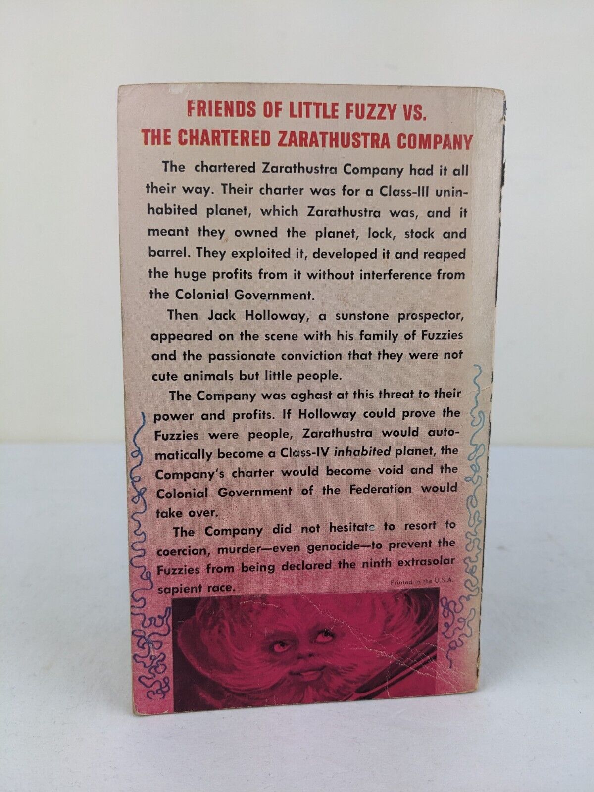 Little fuzzy by H. Beam Piper 1962 Vintage Ace books