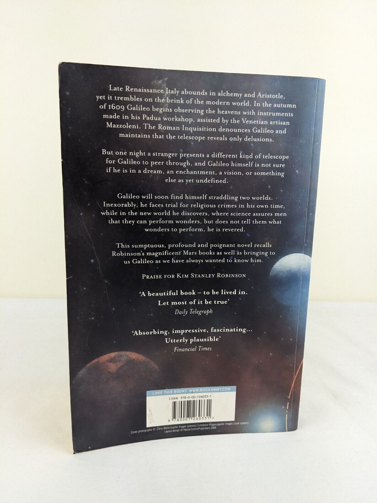 Galileo's Dream by Kim Stanley Robinson 2009