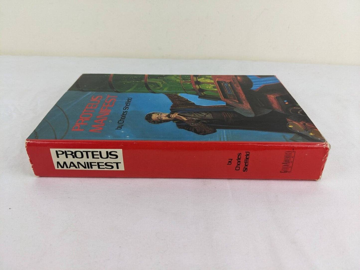 Proteus Manifest by Charles Sheffield 1989 Hardcover Sight & Unbound