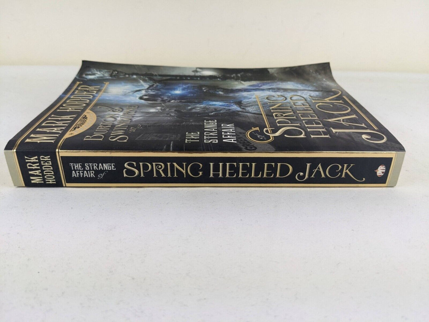 Strange affair of Spring heeled jack by Mark Hodder 2010 Burton & Swinburne