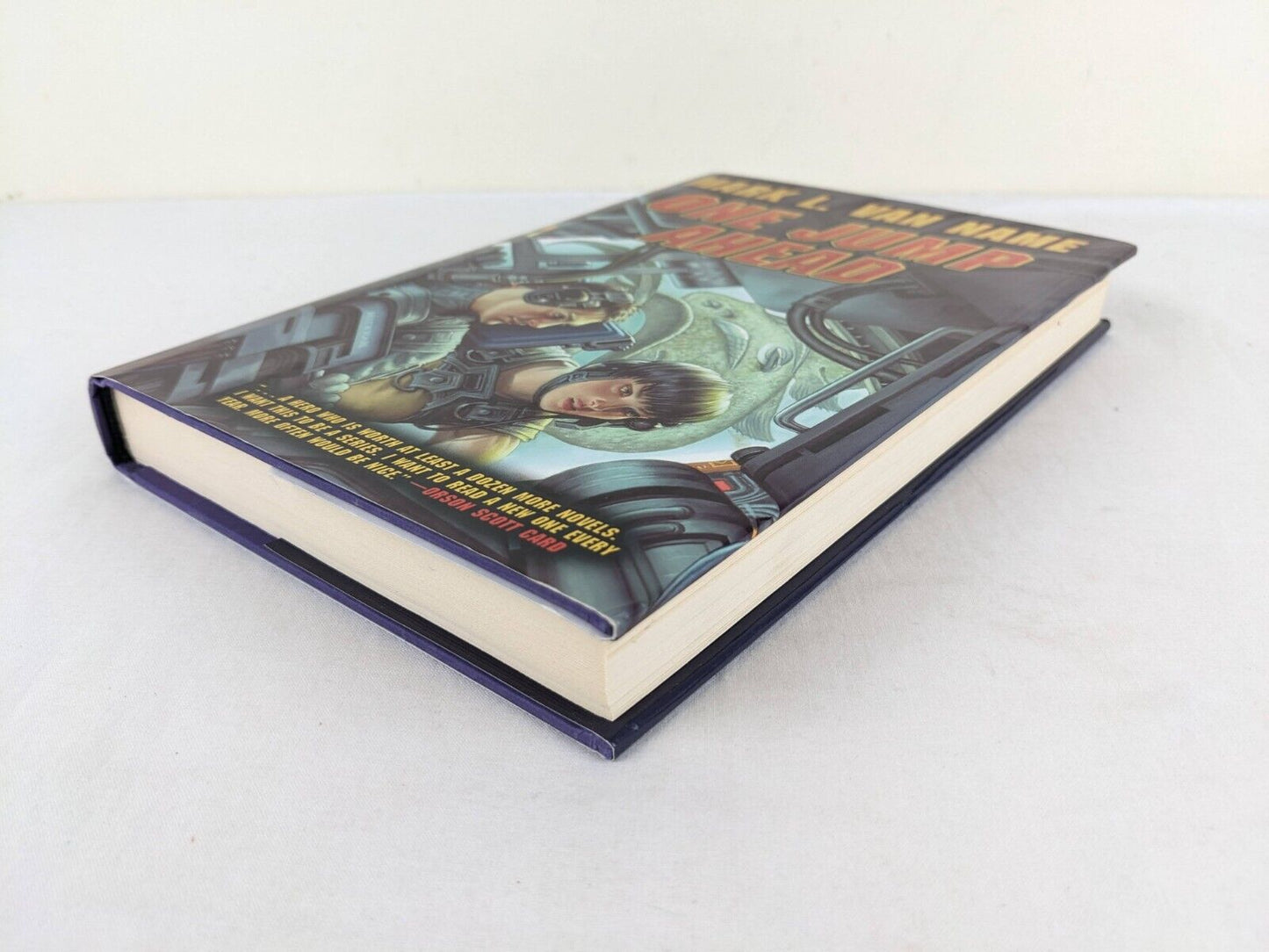 One jump ahead by Mark L. Van Name First Edition 2007 Hardcover Baen