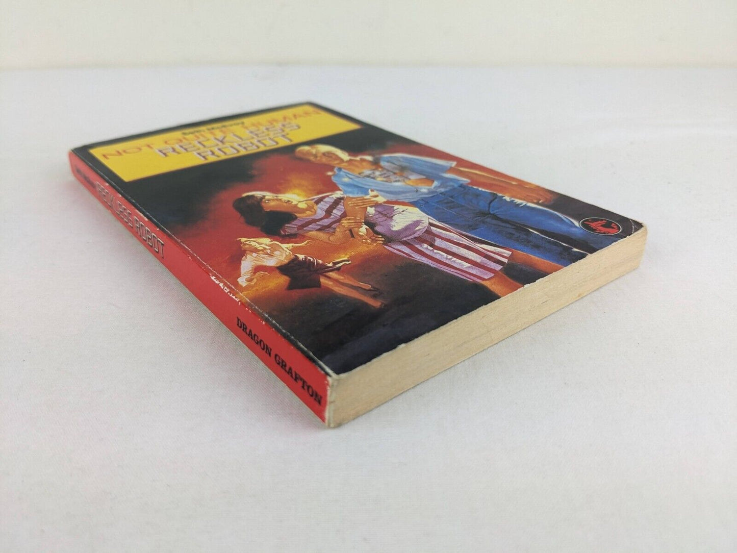 Not Quite human: Reckless robot by Seth McEvoy 1986 Grafton Books