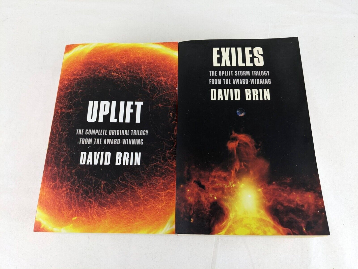 Uplift Trilogy & Exiles: Uplift storm trilogy by David Brin 2012