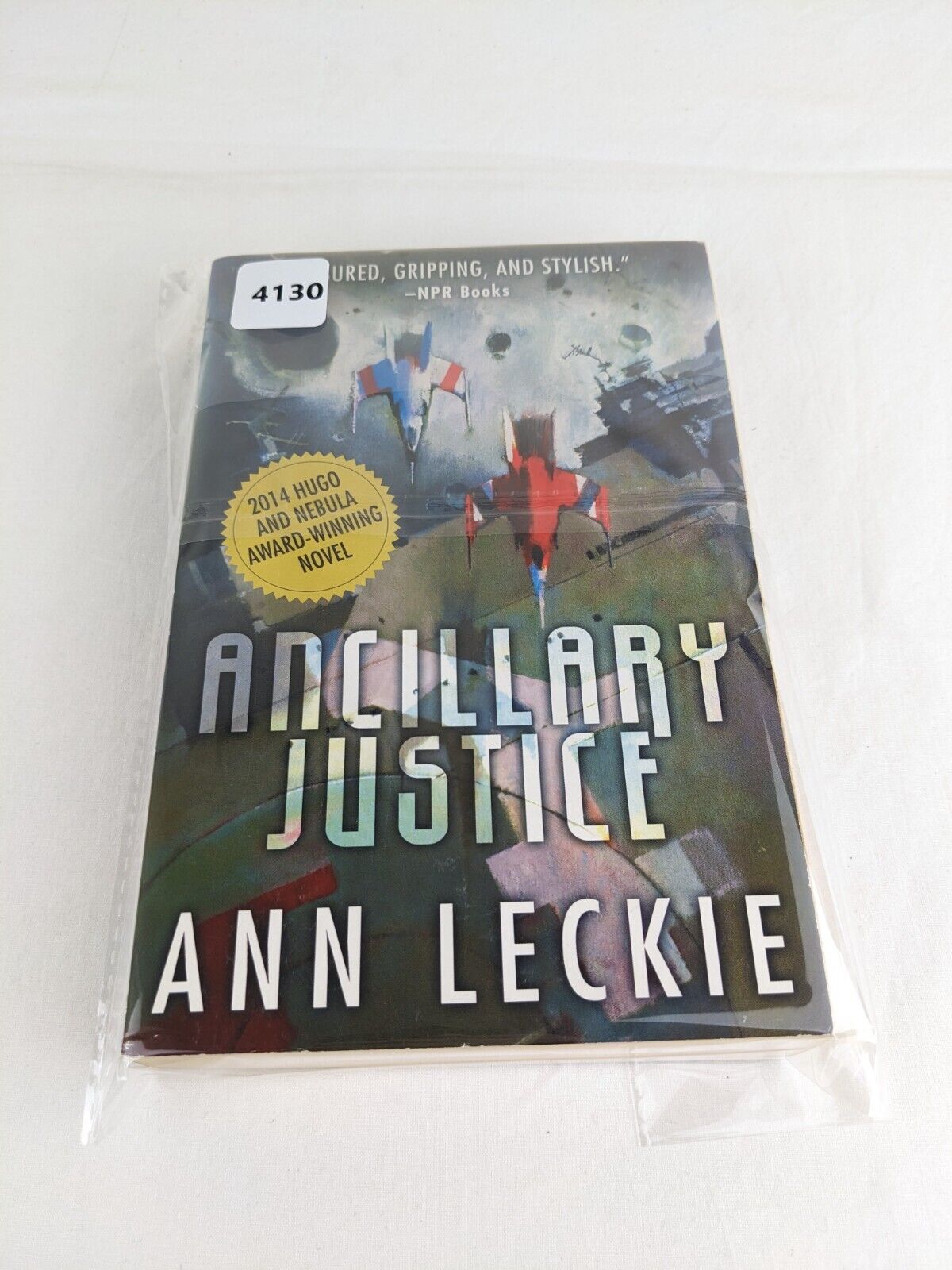 Ancillary justice by Ann Leckie First Edition 2013 paperback