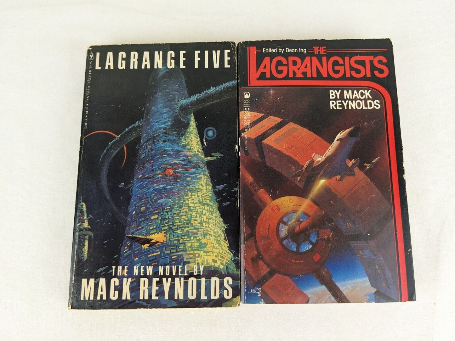 Lagrange five & The Lagrangists by Mack Reynolds 1979 Lagrange Series