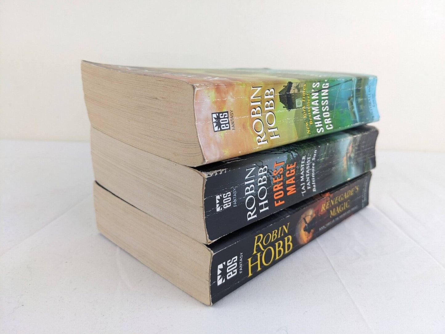 Soldier son trilogy by Robin Hobb 2006 Shaman's crossing Mage & Renegade's Magic