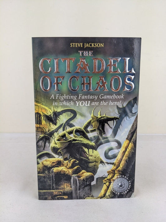 Citadel of chaos by Steve Jackson 2002 Special Limited Edition Fighting Fantasy