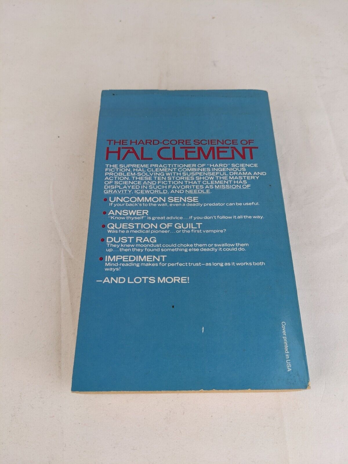 The best of Hal Clement edited by Lester Del Rey First Edition 1979