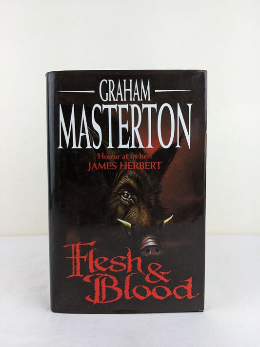 Flesh & Blood by Graham Masterton 1994 Hardcover Horror