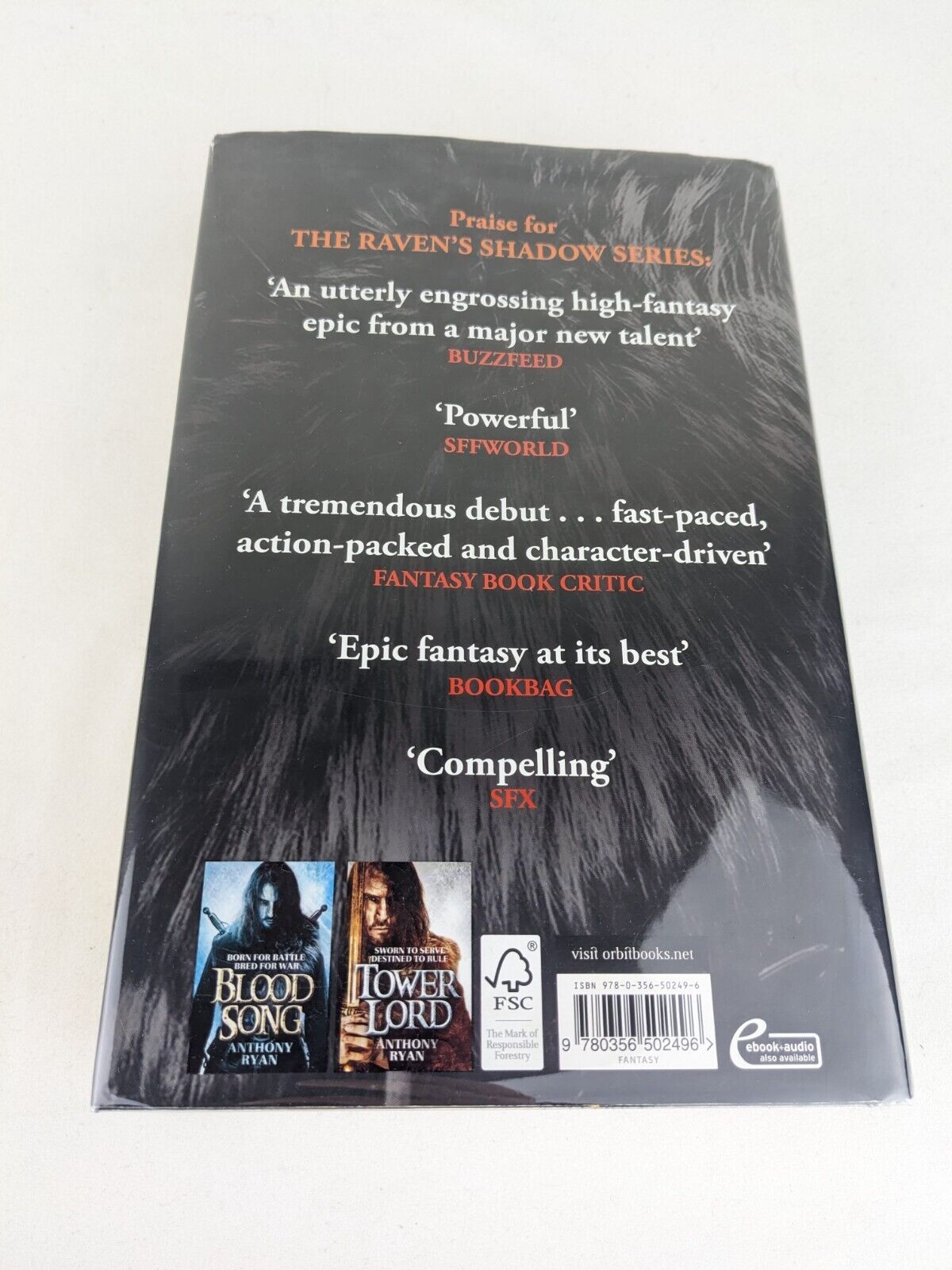 Queen of fire by Anthony Ryan 2015 Hardcover Raven's shadow