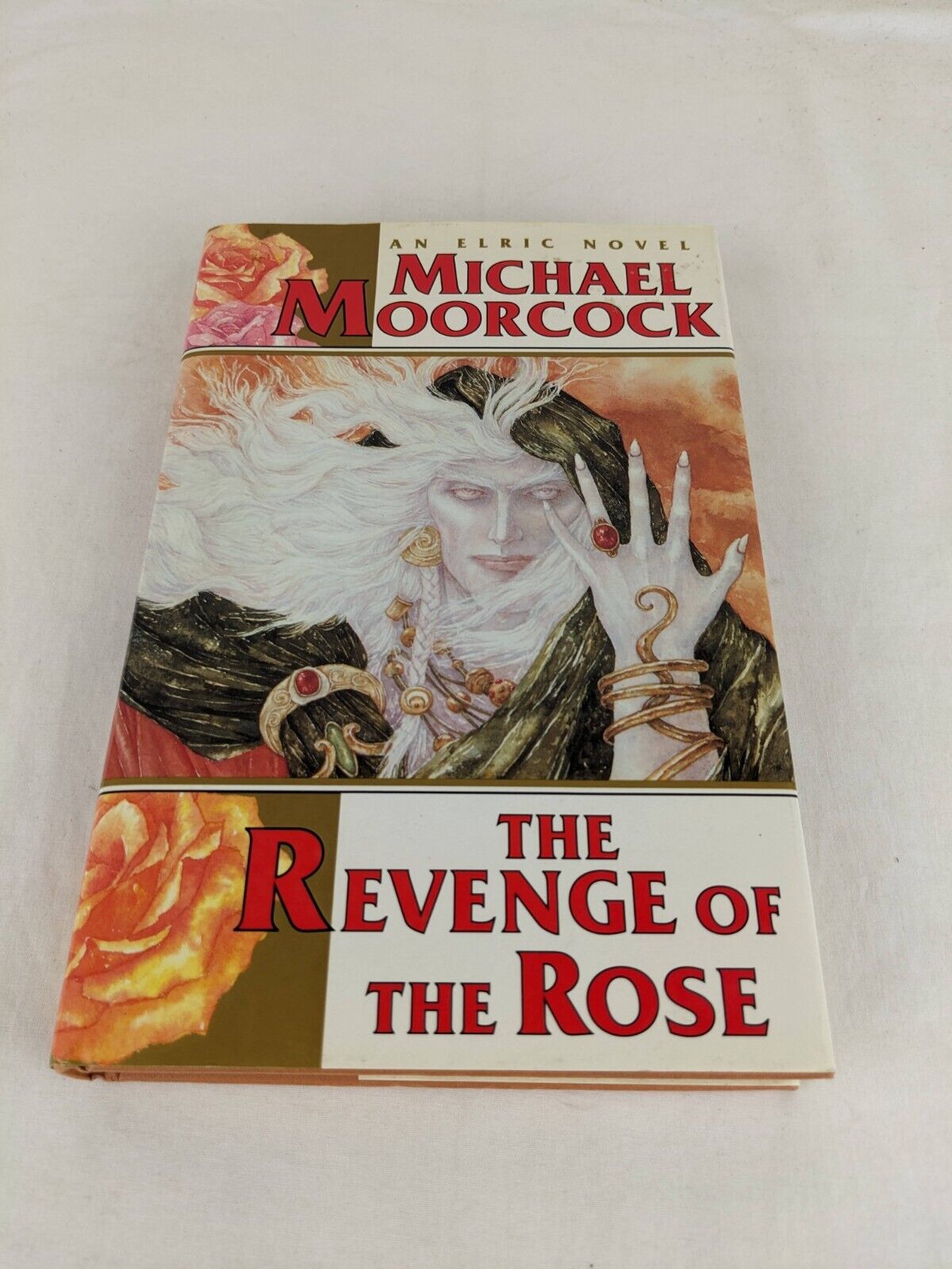 The revenge of the rose by Michael Moorcock 1991 Hardcover Grafton Elric