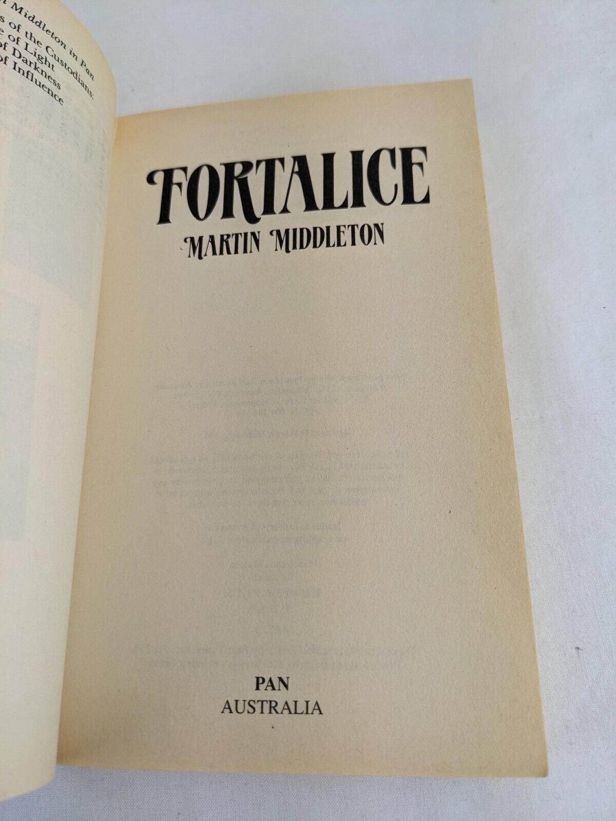 Fortalice by Martin Middleton 1993