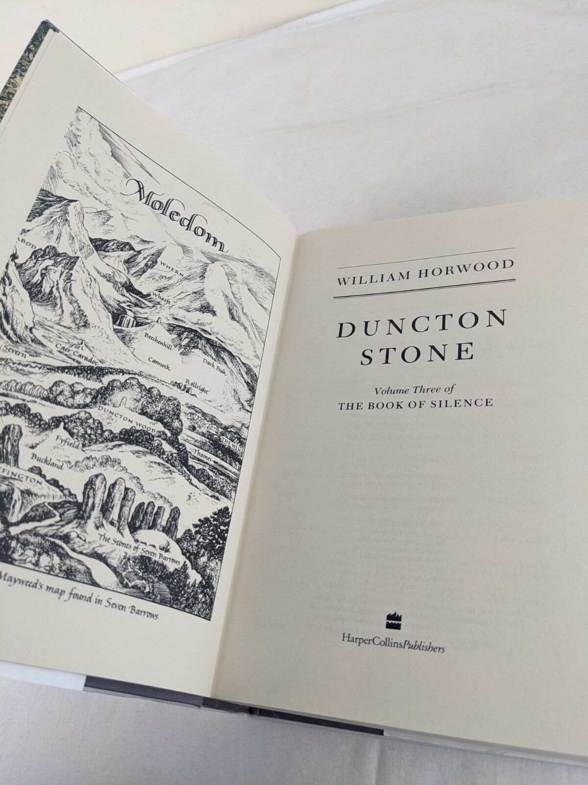 Duncton Tales, Rising, Stone by William Horwood 1991 Hardcover Book of Silence