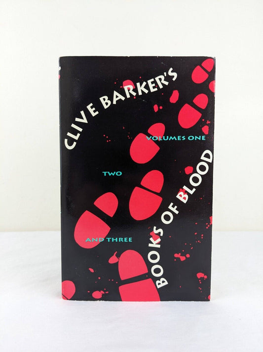 Books of blood volumes one, two & three by Clive Barker 1992