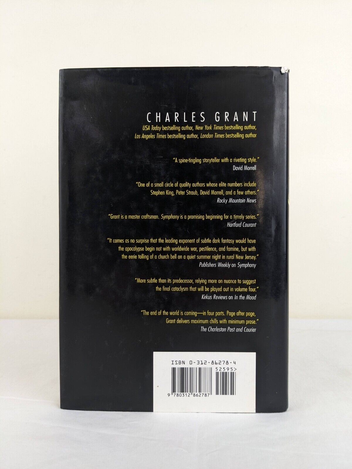 The Millennium Quartet: Chariot by Charles Grant 1998 US First Edition Hardcover