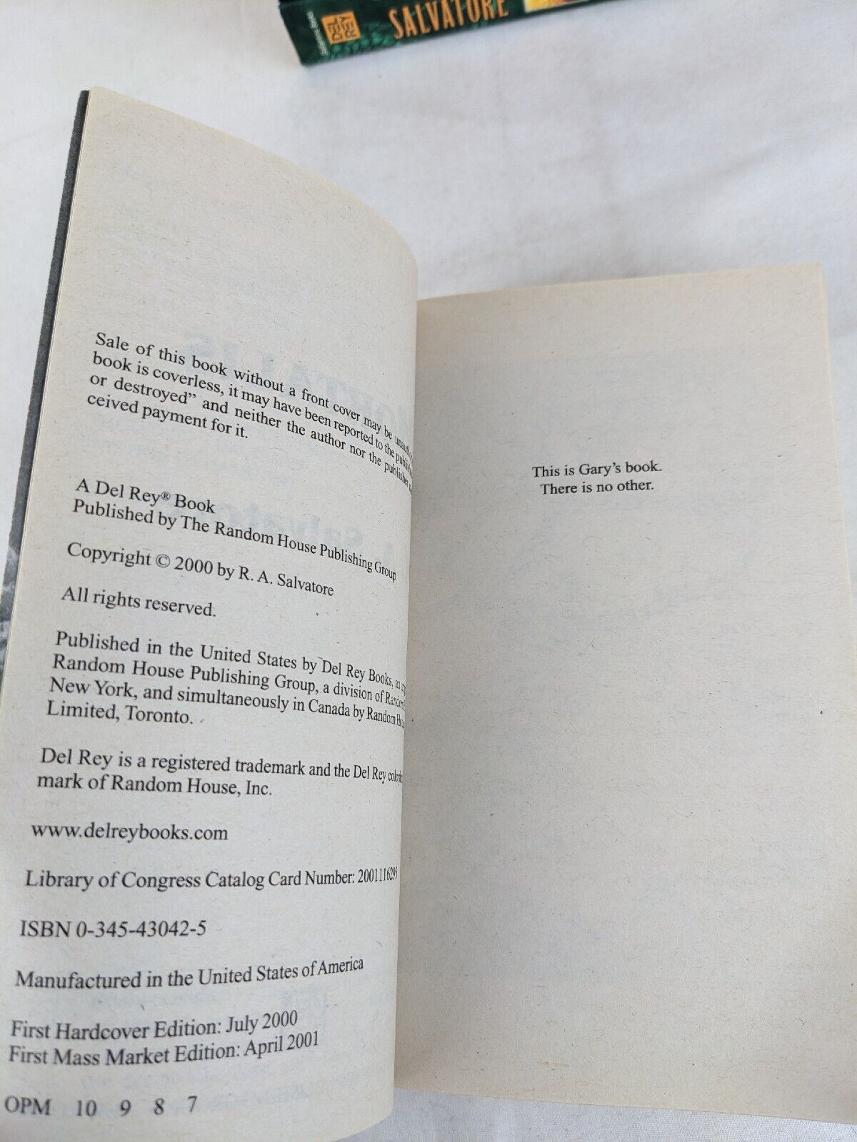 The Second Demonwars Saga By R.A. Salvatore 2001 - mortalis, ascendance etc.
