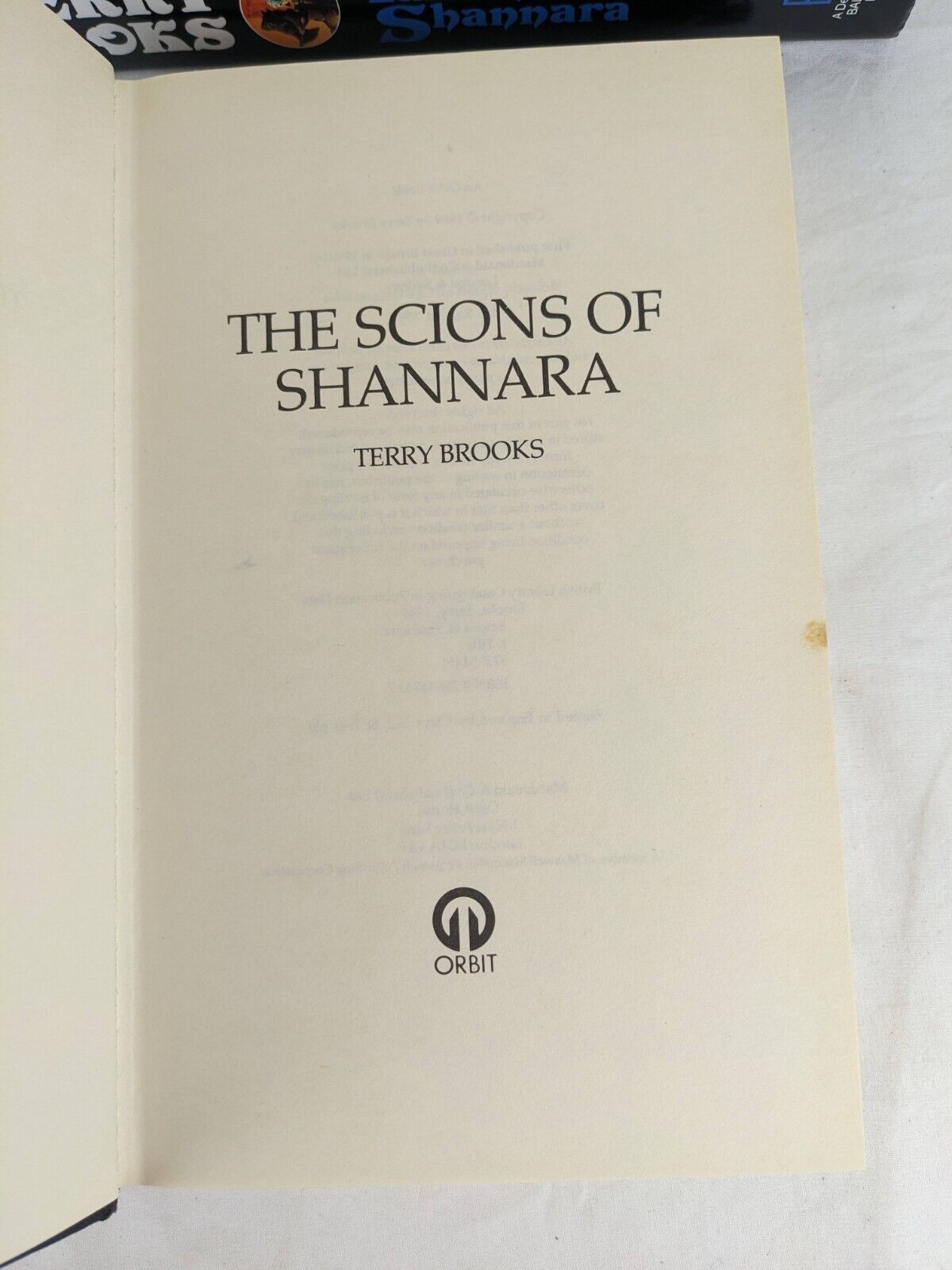 Heritage of Shannara by Terry Brooks hardcover - Scions / Talismans 1990