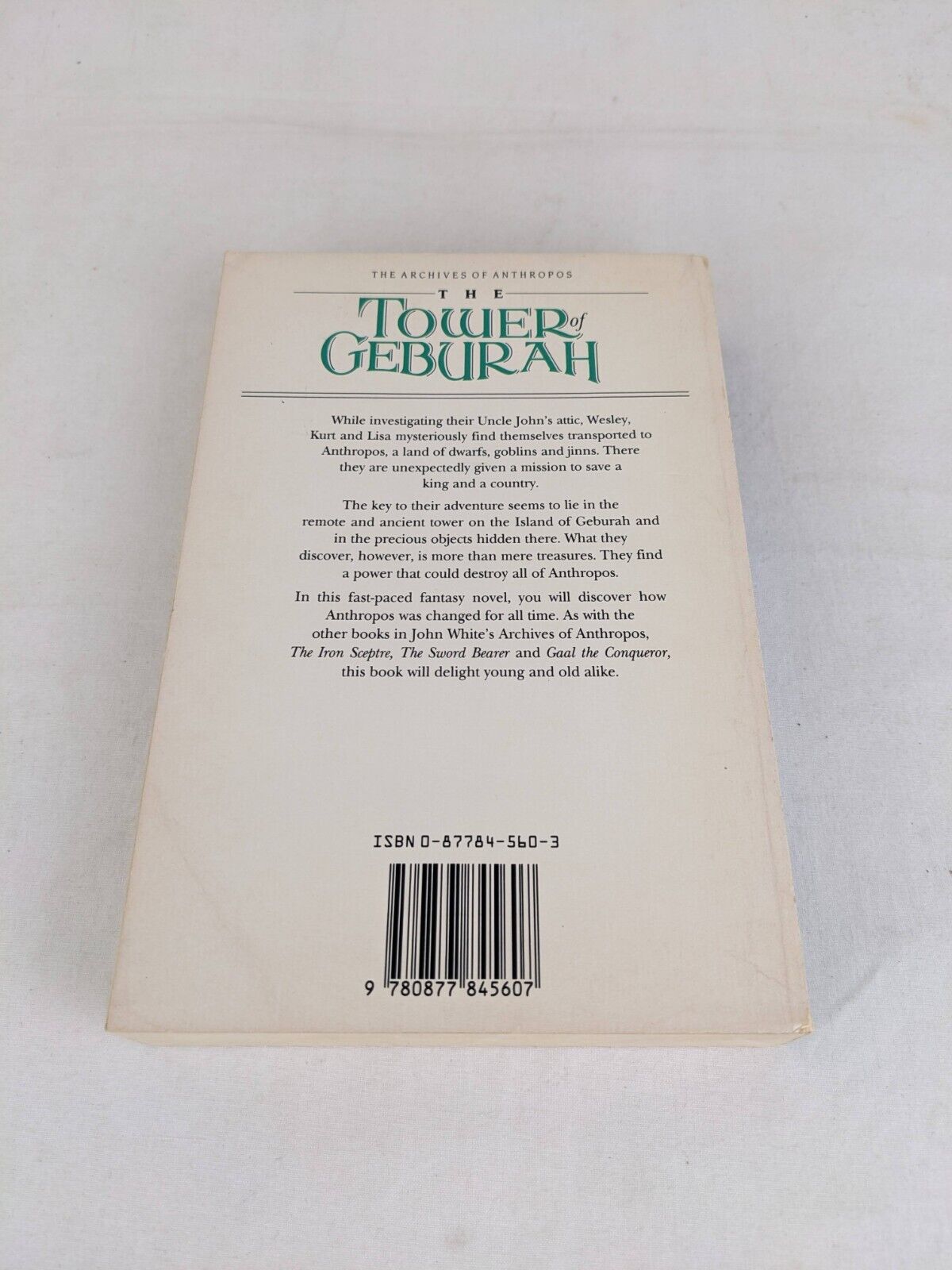 The archies of Anthropos: The tower of Geburah by John White 1978