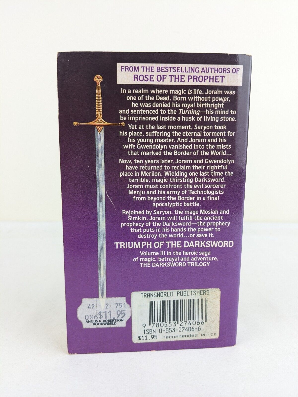 Triumph of the darksword by Margaret Weis & Tracy Hickman 1988