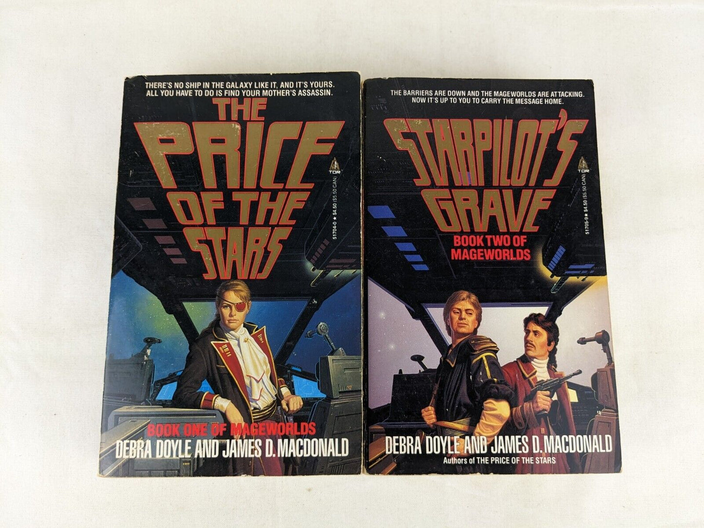 The mageworlds by Debra Doyle and James D. Macdonald 1992 - Stars & Starpilot's