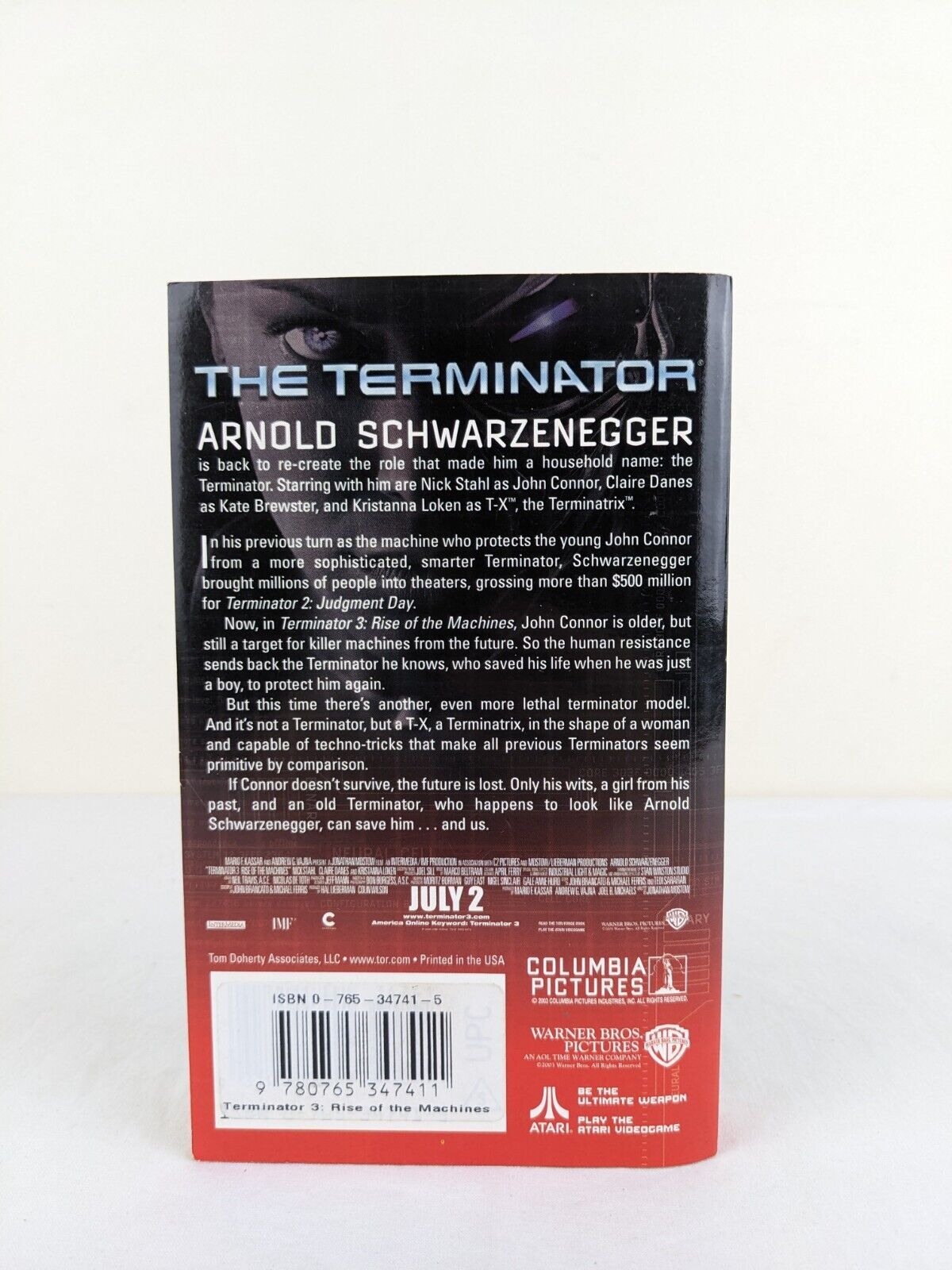 Terminator 3: Rise of the machines by David Hagberg Movie Novelization 2003