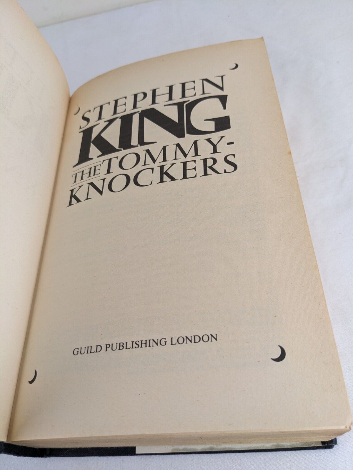 The Tommyknockers By Stephen King Hardcover 1988