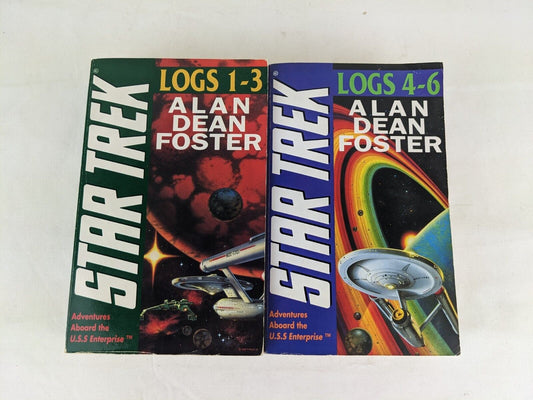 Star Trek Logs 1-3 & 4-6 by Alan Dean Foster 1993