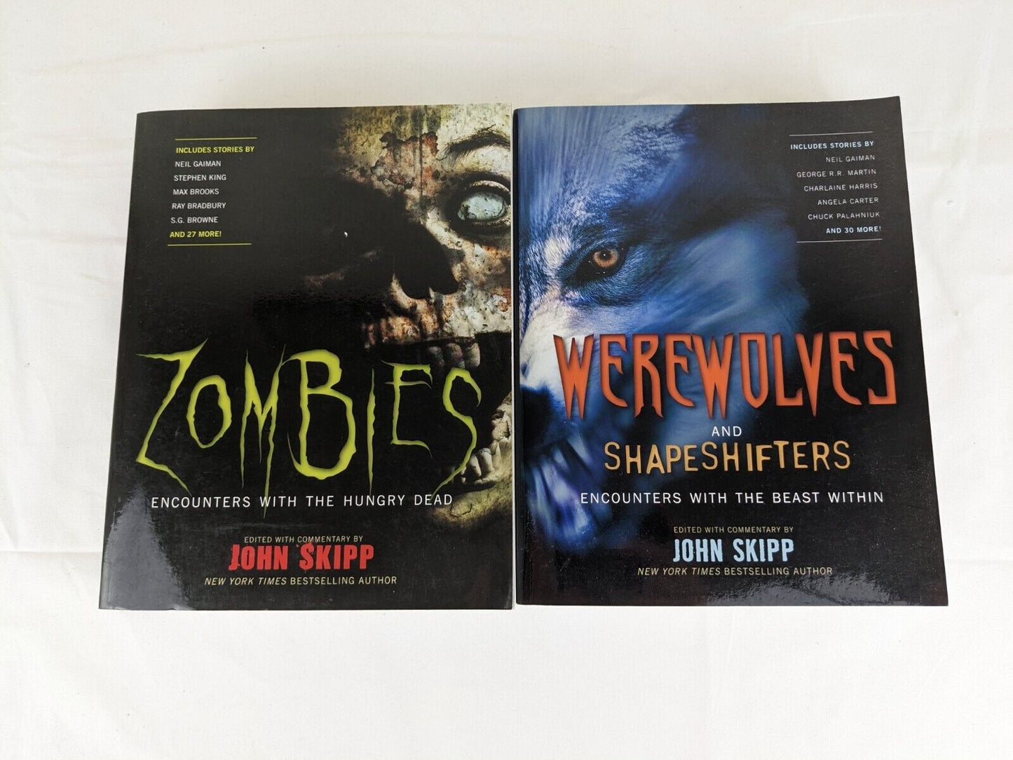 werewolves and shapeshifters, zombies by John Skipp 2009