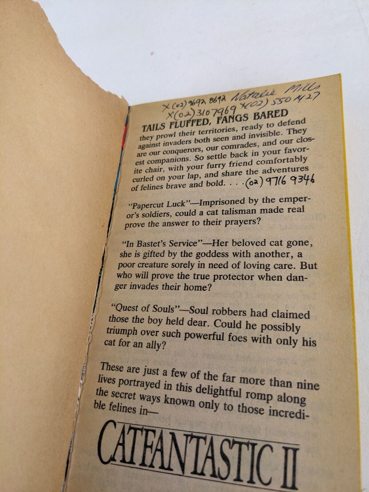 Catfantastic series x 4 by Andre Norton / Martin H. Greenberg 1991 Short Stories