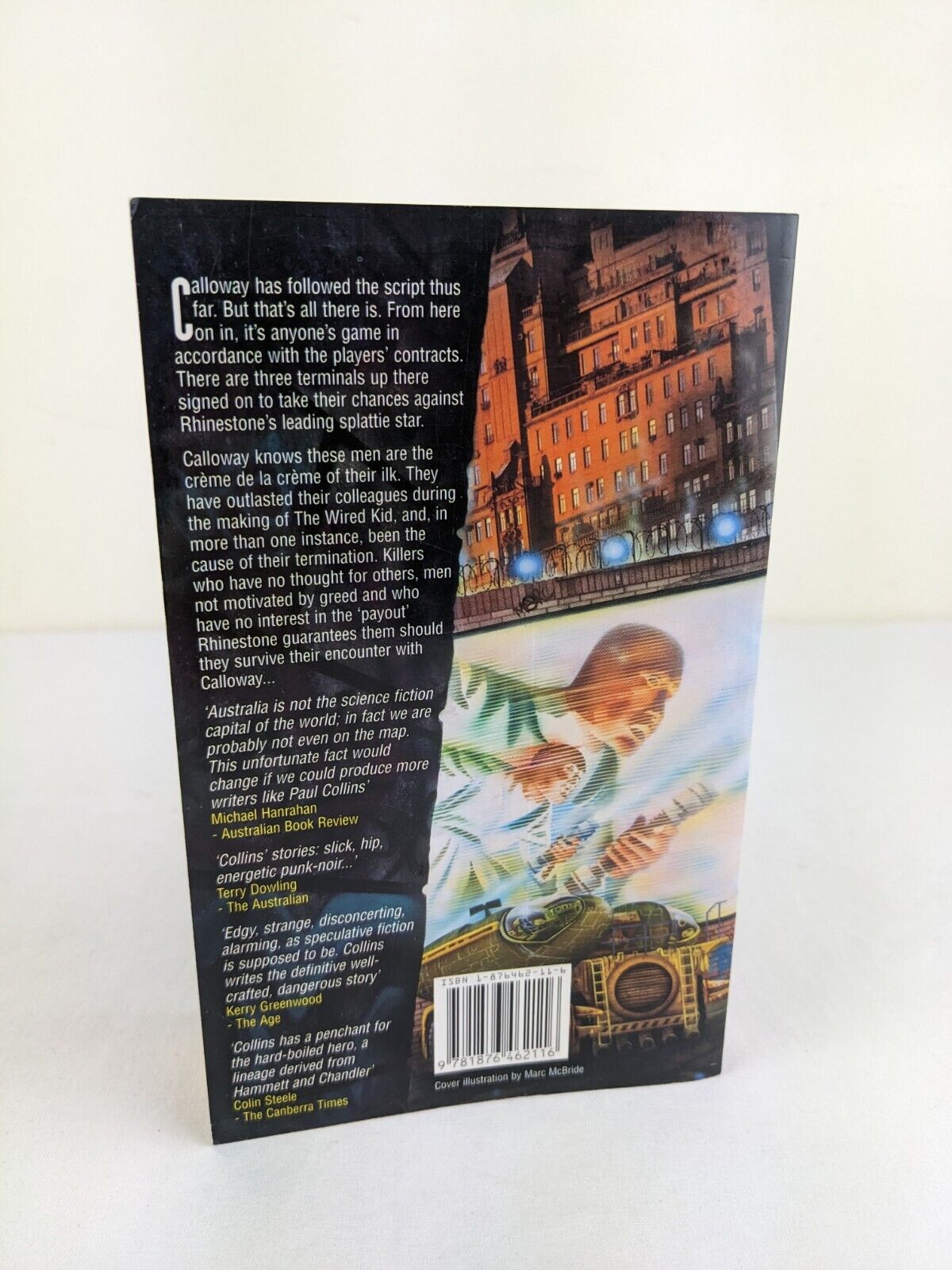 Cyberskin by Paul Collins 2000 - Signed by the author