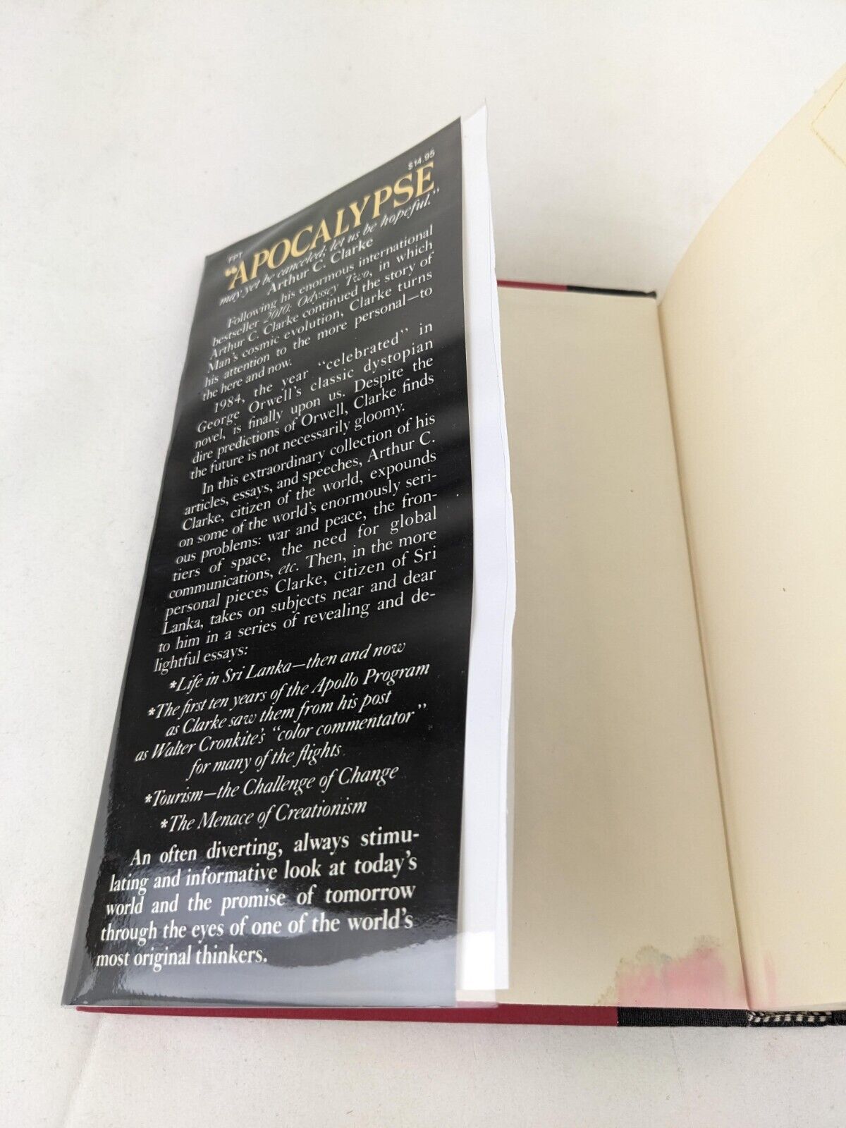 Spring - A choice of Futures by Arthur C. Clarke 1984 First Edition Hardcover