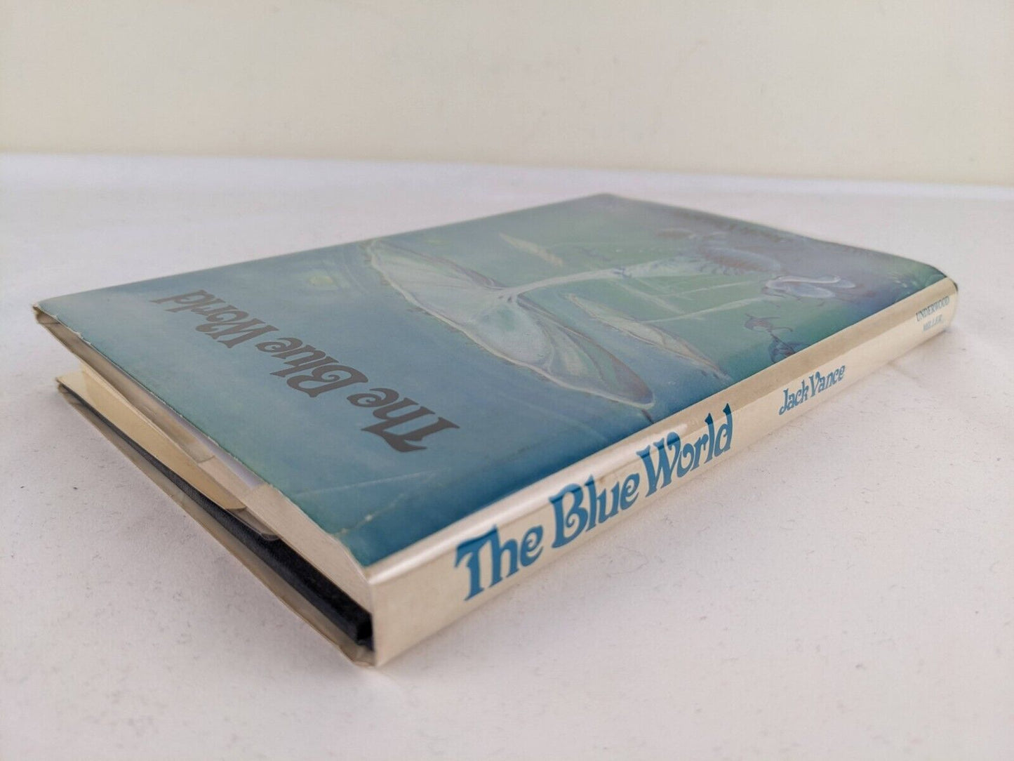 The blue world by Jack Vance Signed 1979 First Edition Hardcover