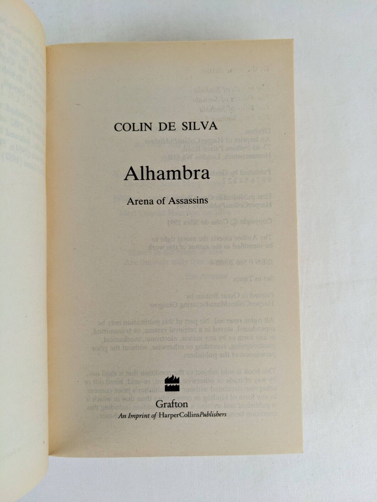 Alhambra by Colin De Silva 1992