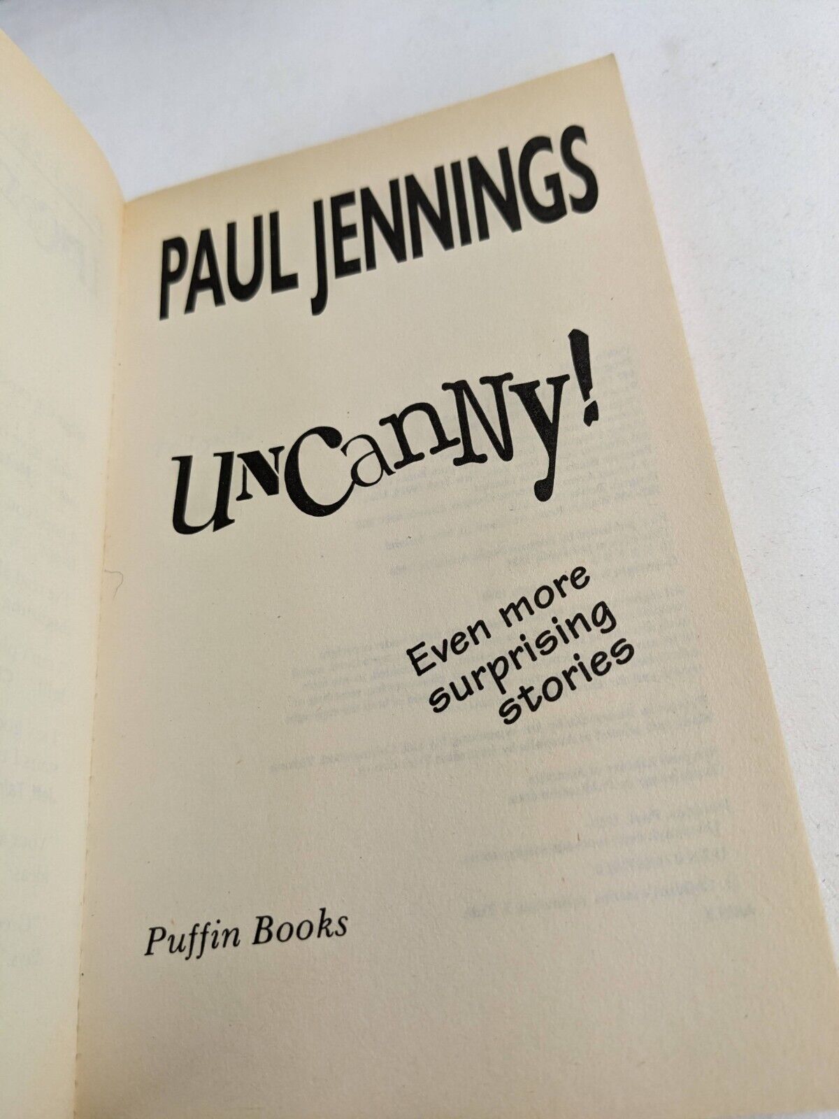 Paul Jennings x 6 -Uncollected Series (Puffin books)
