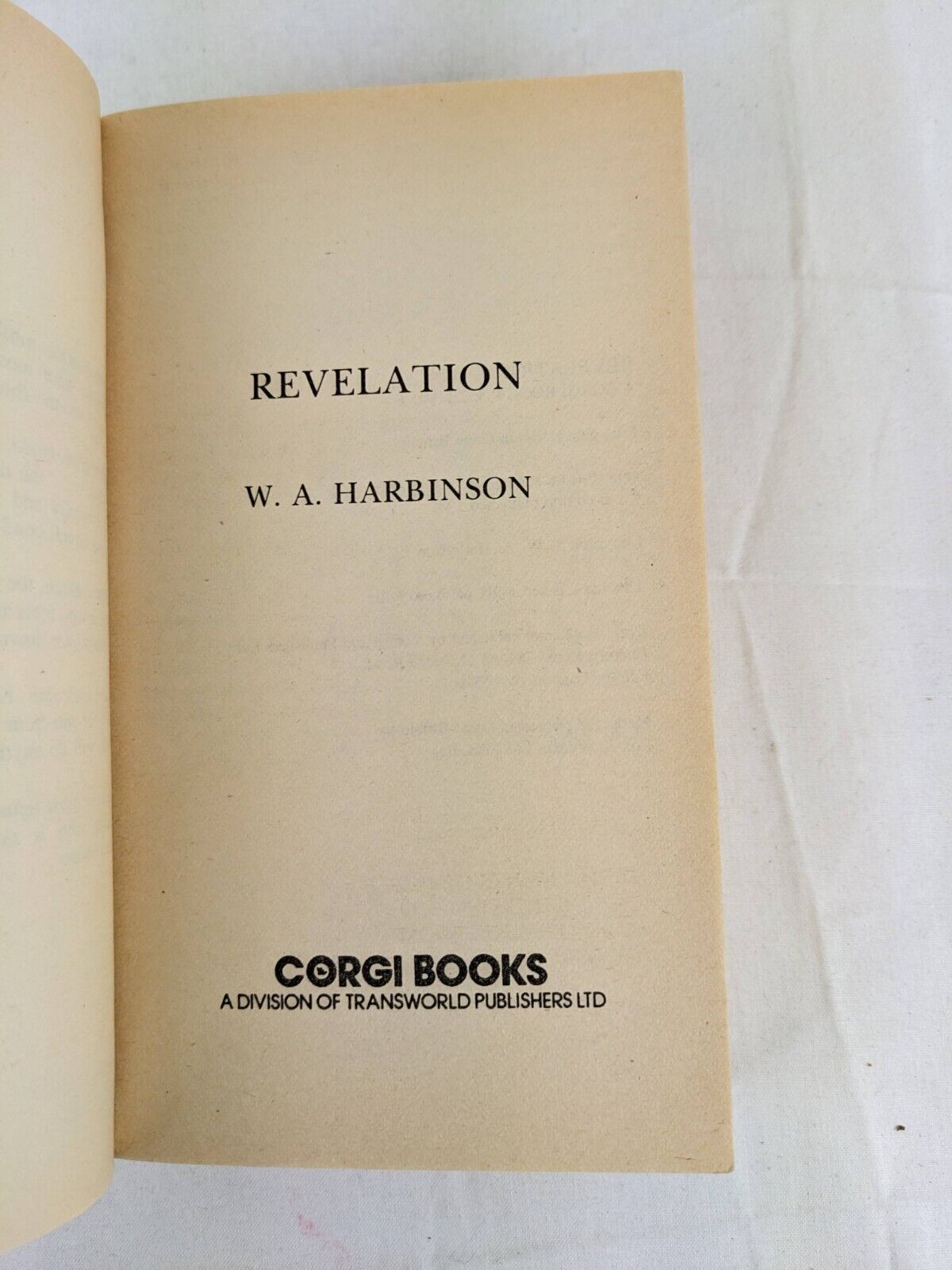 Revelation by W. A. Harbinson 1982