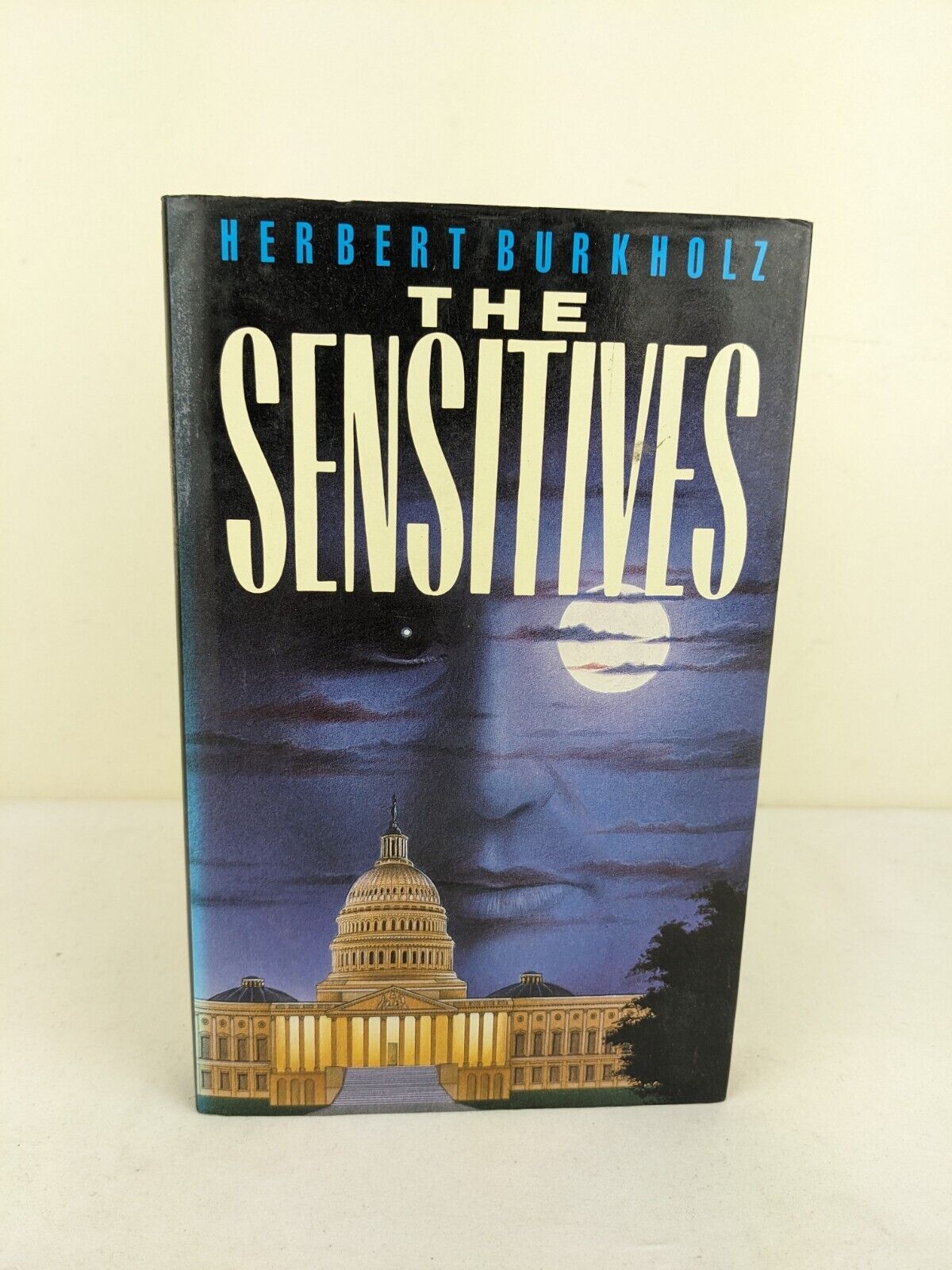 The sensitives by Herbert Burkholz 1988 Hardcover Science Fiction
