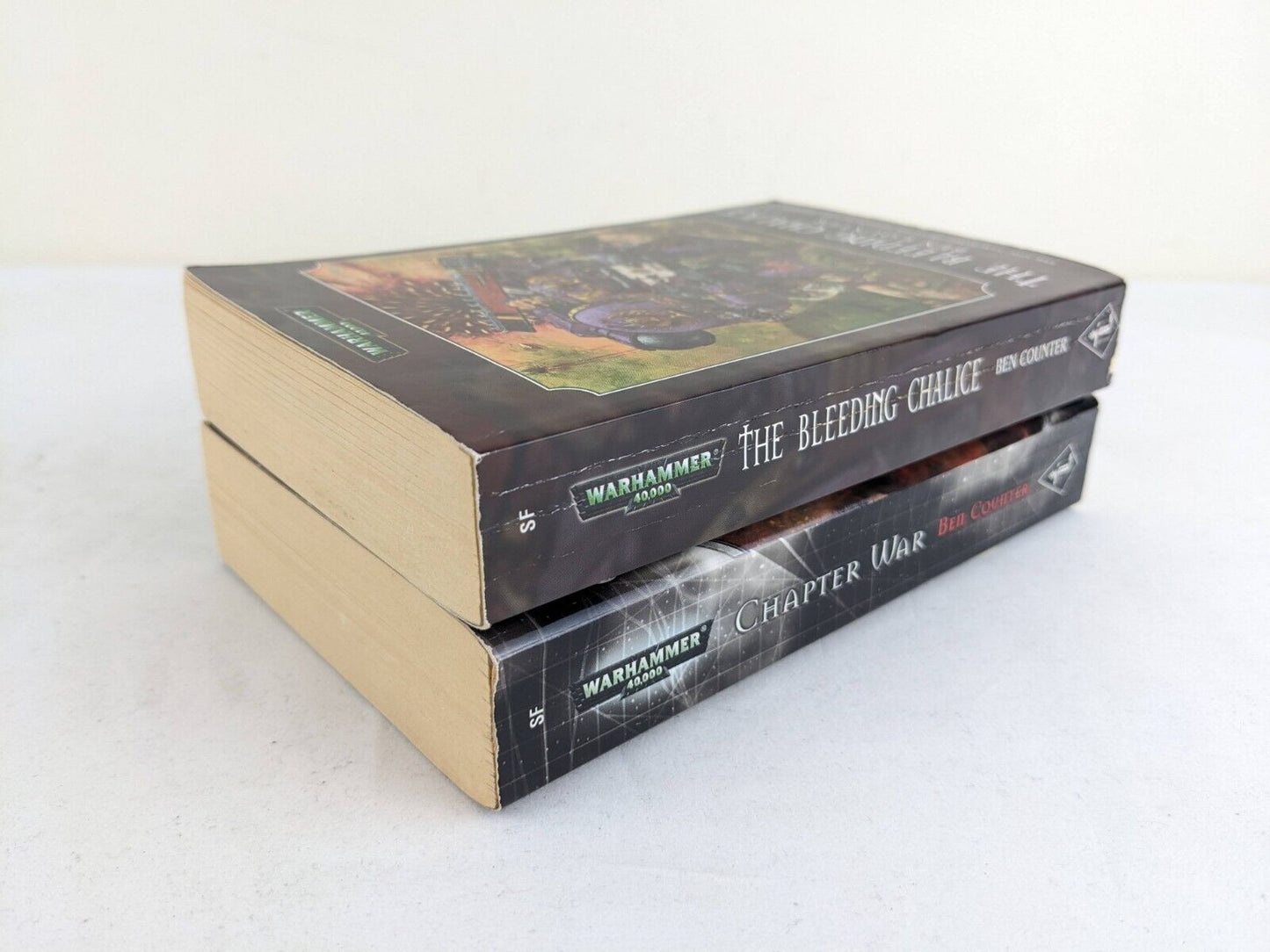 Warhammer: Bleeding Chalice & Chapter War by Ben Counter 2003 Soul Drinkers