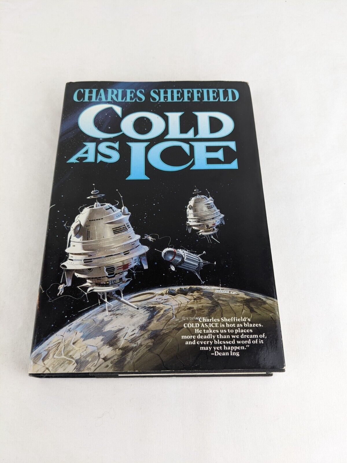 Cold as Ice by Charles Sheffield 1992 Hardcover