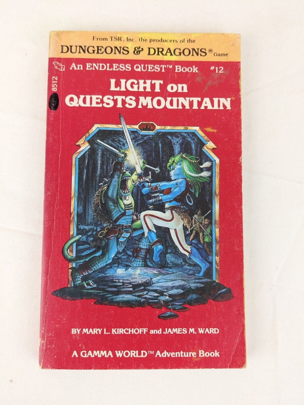 Dungeons & Dragons Light on Quests mountain by Mary L. Kirchoff / James M. Ward