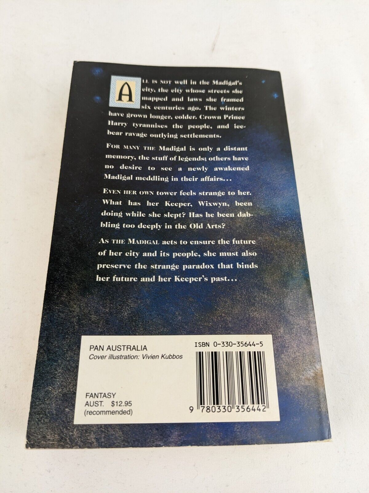 The madigal by Beverley Macdonald 1995
