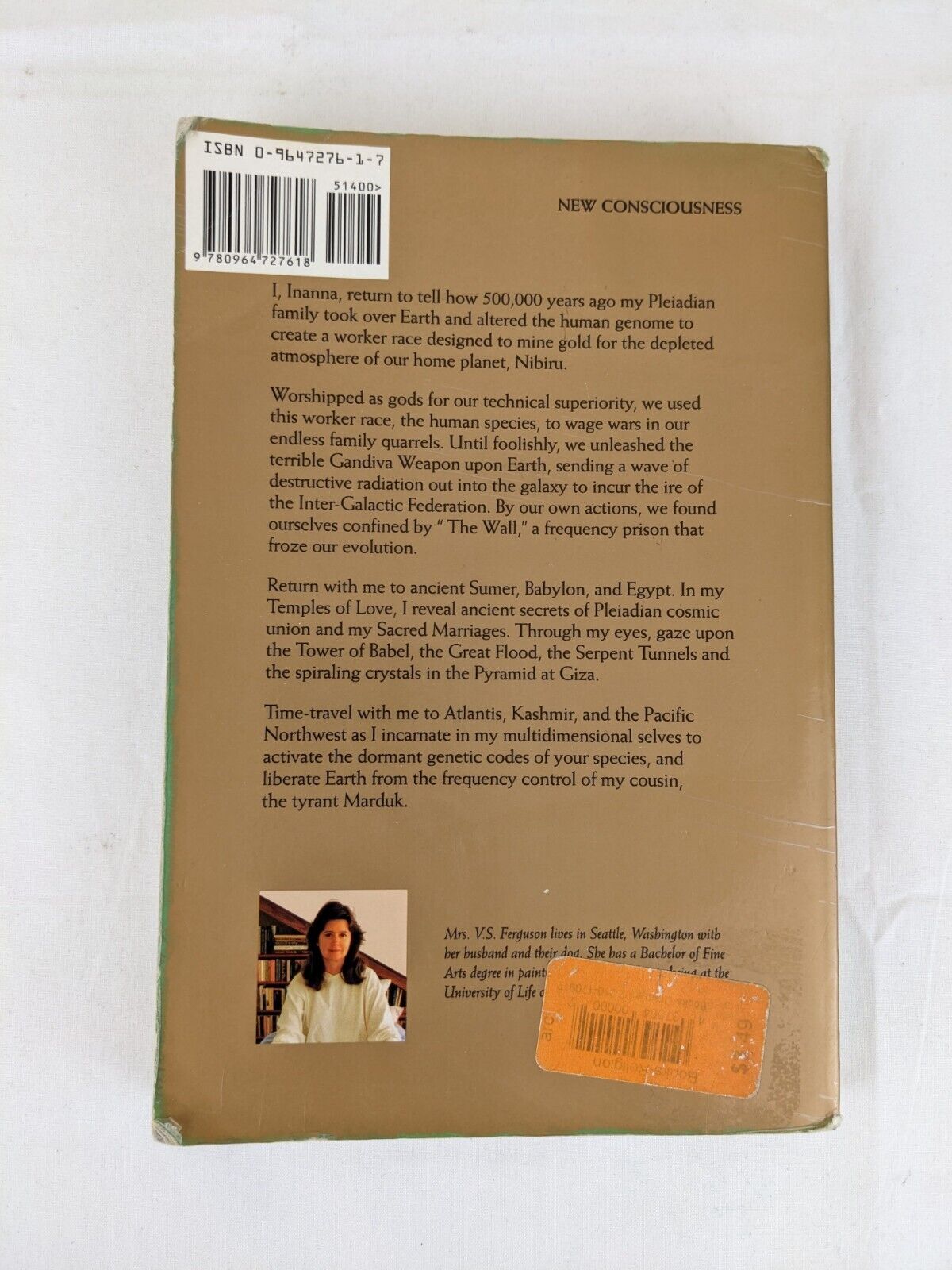 Inanna Returns by V. S. Ferguson - Signed by Author 1995 - Rare