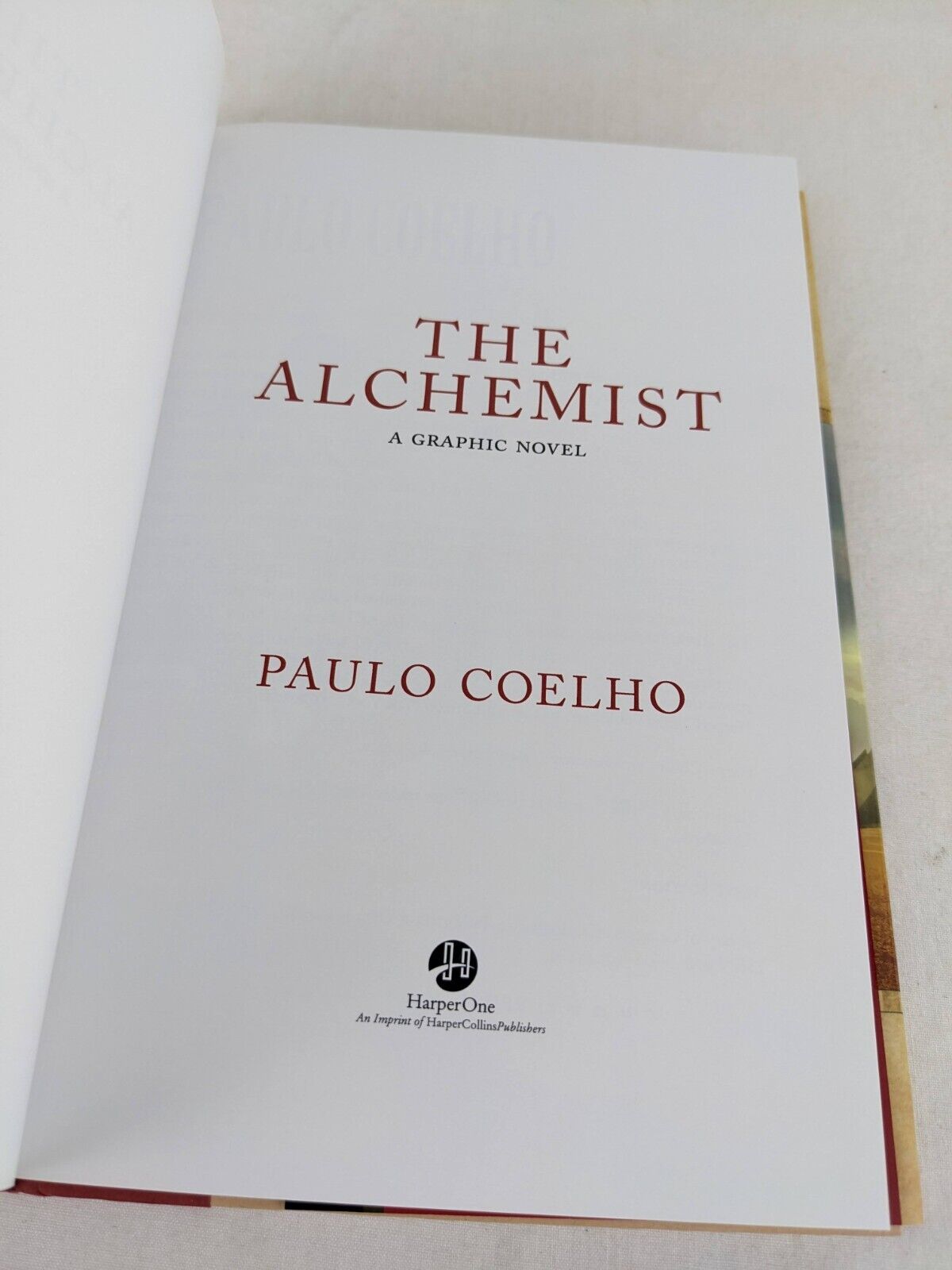 The alchemist by Paulo Coelho 2010 Graphic novel Hardcover