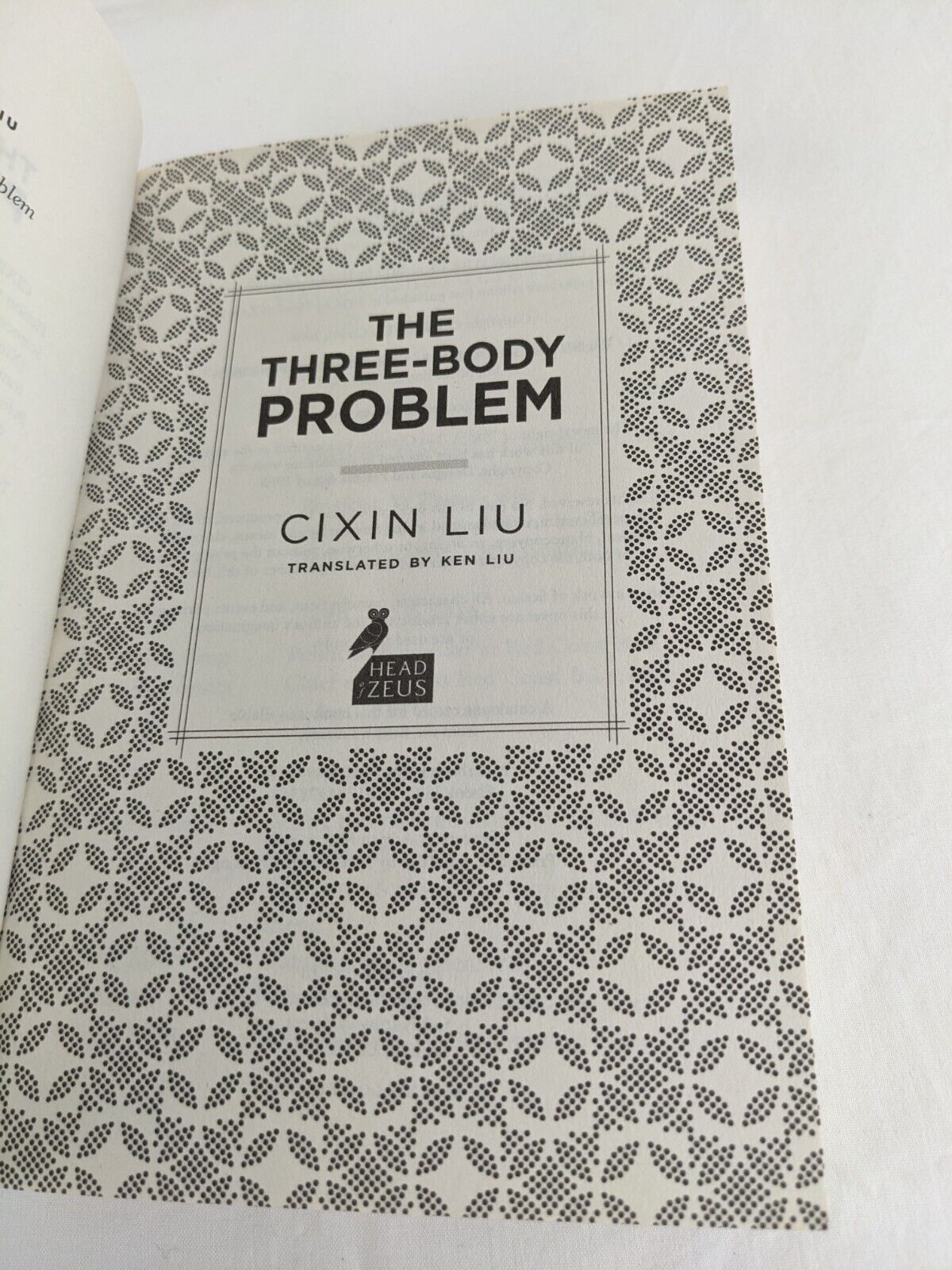 The three-body problem by Cixin Liu 2016 Remembrance of Earth’s Past