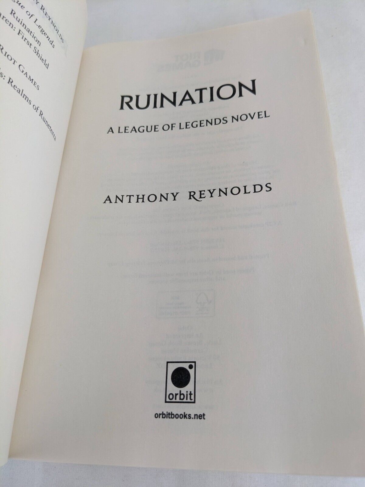 Ruination by Anthony Reynolds 2022 League of legends