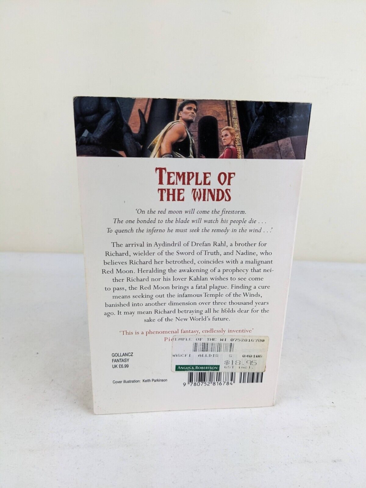 Temple of the winds by Terry Goodkind 2003 Sword of truth