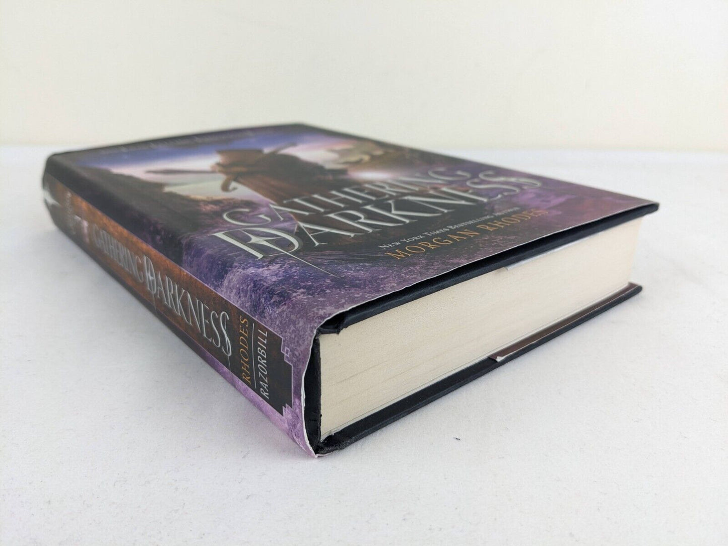 Gathering Darkness by Morgan Rhodes 2014 Hardcover Falling Kingdoms